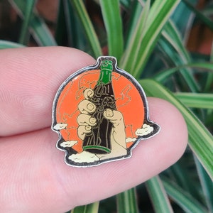Coca Cola vintage lapel pin badge. Coke