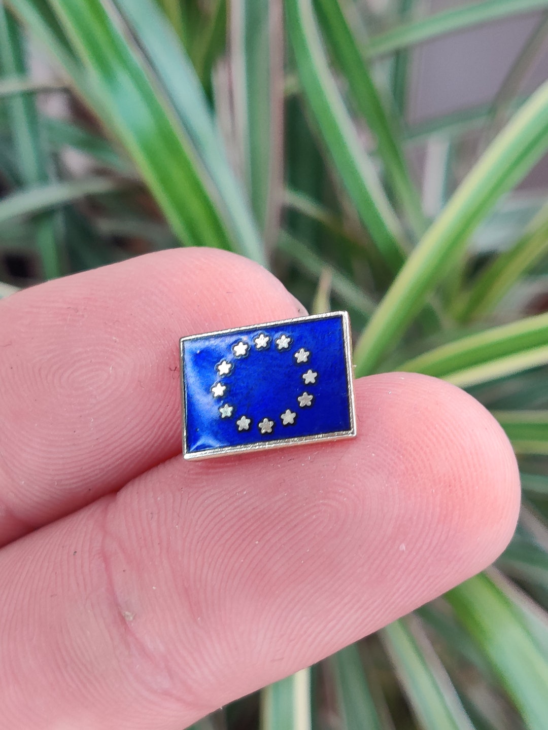European Union Vintage Enamel Lapel Pin Badge. - Etsy