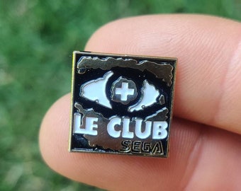 Club Sega, vintage enamel lapel pin badge.