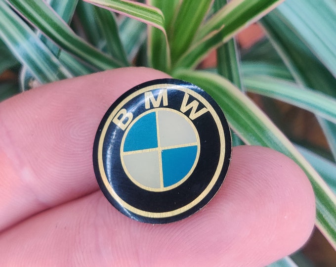 BMW Emblem, Vintage Enamel Lapel Pin Badge. Etsy