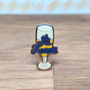 Vintage La Facon Bier Pin Abzeichen.