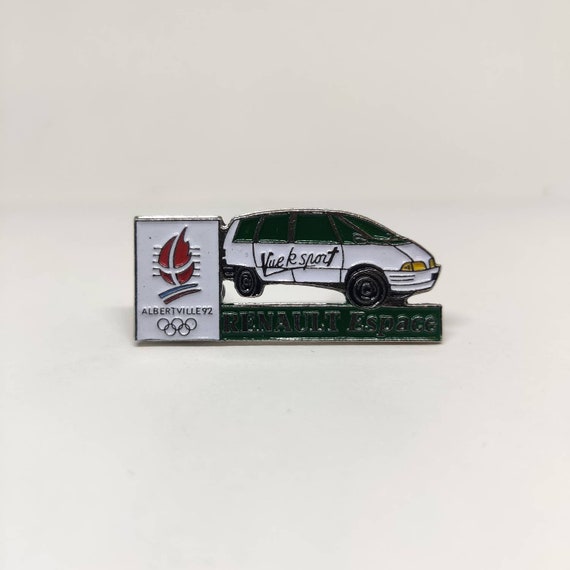 Miniature Renault Espace Albertville 1992 - Logitoys - Edition Publicitaire JO - Boîte D'origine