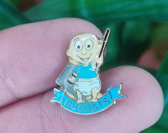 Rugrats Tommy vintage enamel lapel pin badge.