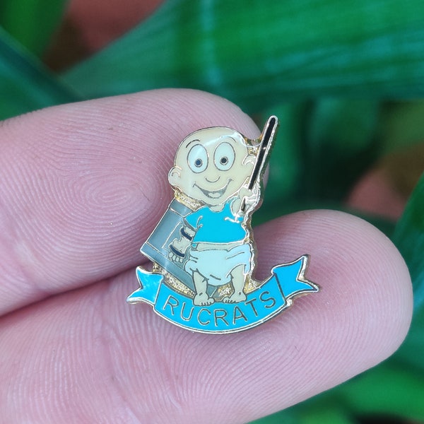 Rugrats Tommy Vintage-Anstecknadel aus Emaille.