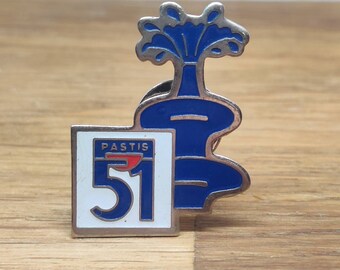 Enamel Pastis 51 pin badge