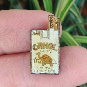 Camel Cigarettes vintage enamel lapel pin badge.