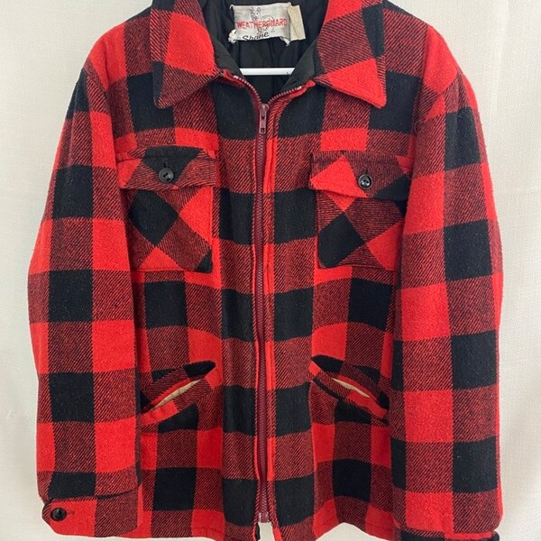 Buffalo Plaid Jacket Etsy
