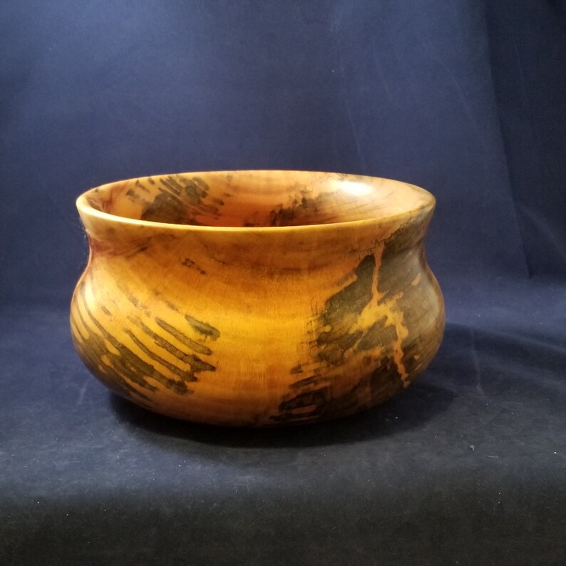 Norfolk Island Pine Wooden Bowl Hand Turned Hand made Bowl Etsy