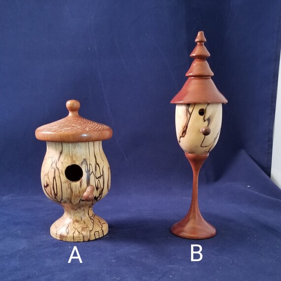Wooden Decorative Birdhouse Indoor Use Home Decoration Etsy