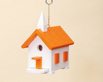 Church Birdhouse Super Simple To Clean Poly Birdhouse Etsy