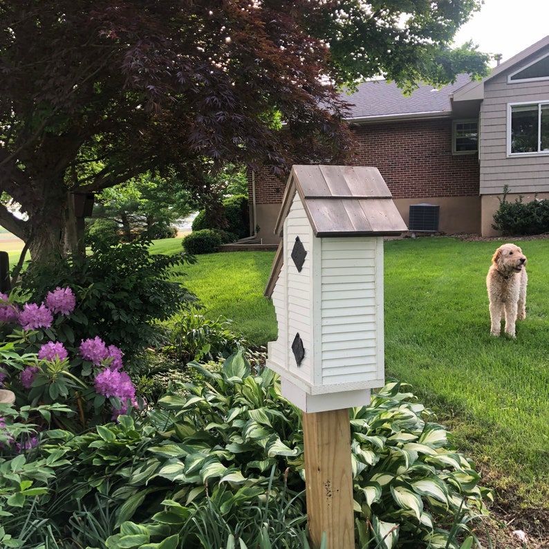 Bed and Breakfast Home for Birds Rustic Birdhouse With Seed Etsy
