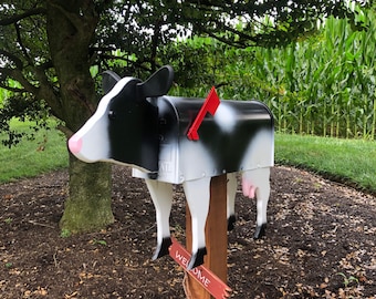 Adorable Cow Mailbox | Perfect for Farm or Cow Lover! | PP009