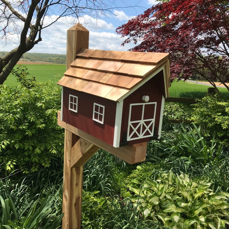 boite aux lettres en bois