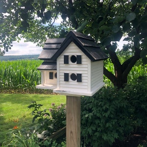 Rustic Large Birdhouse | Reclaimed Materials | Amish Made | SH-BH4