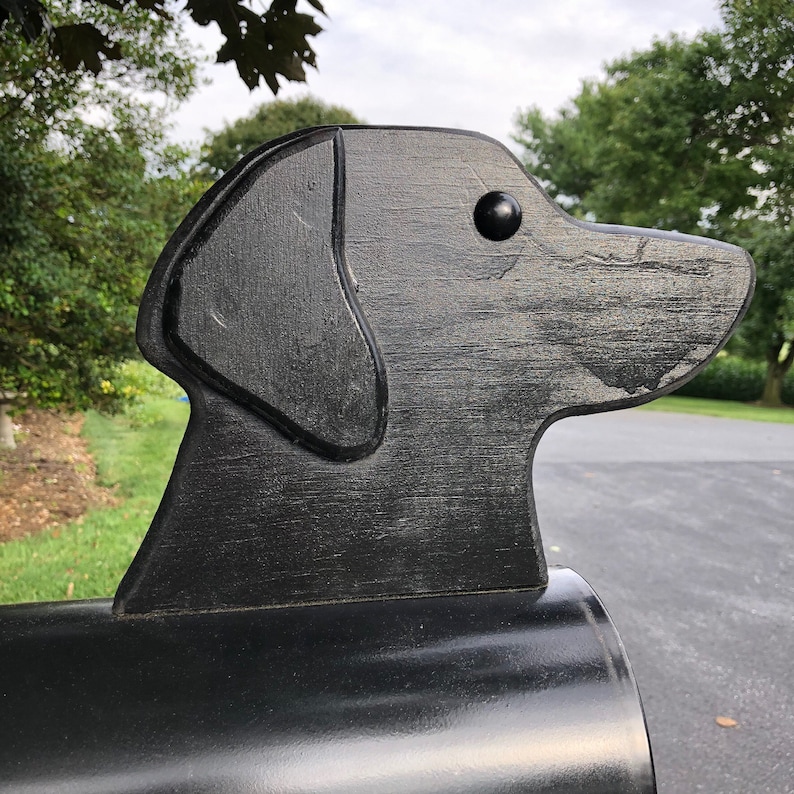 Black Labrador Retriever Unique Dog Mailbox PP003 Etsy