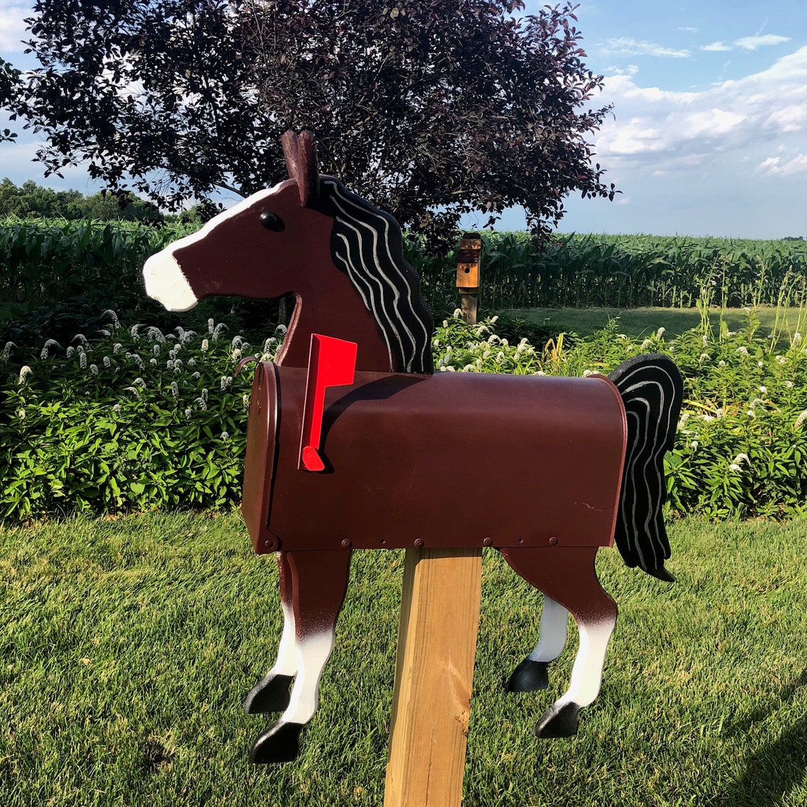 Unique Horse Mailbox Perfect for Horse Farm or Horse Lover Etsy