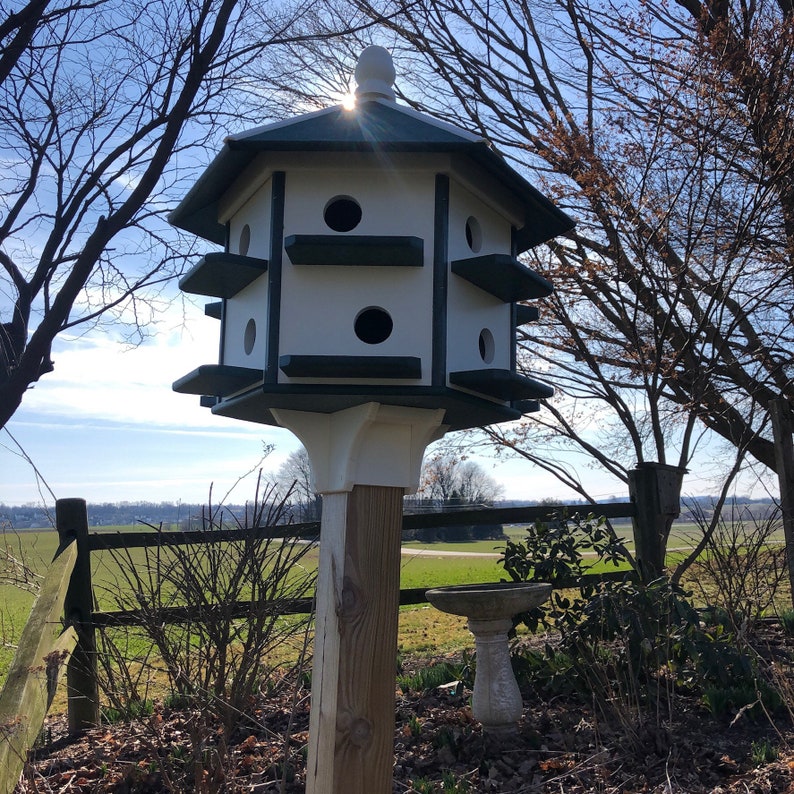 Extra Large Bird House Martin House With Twelve Holes and | Etsy