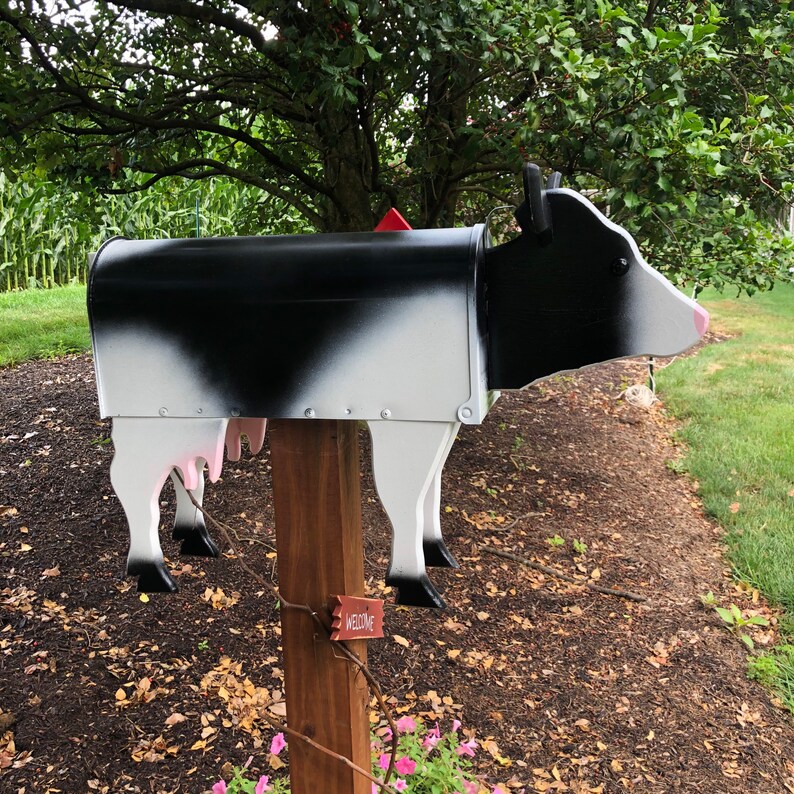 Adorable Cow Mailbox | Perfect for Farm or Cow Lover! | PP009 - Etsy
