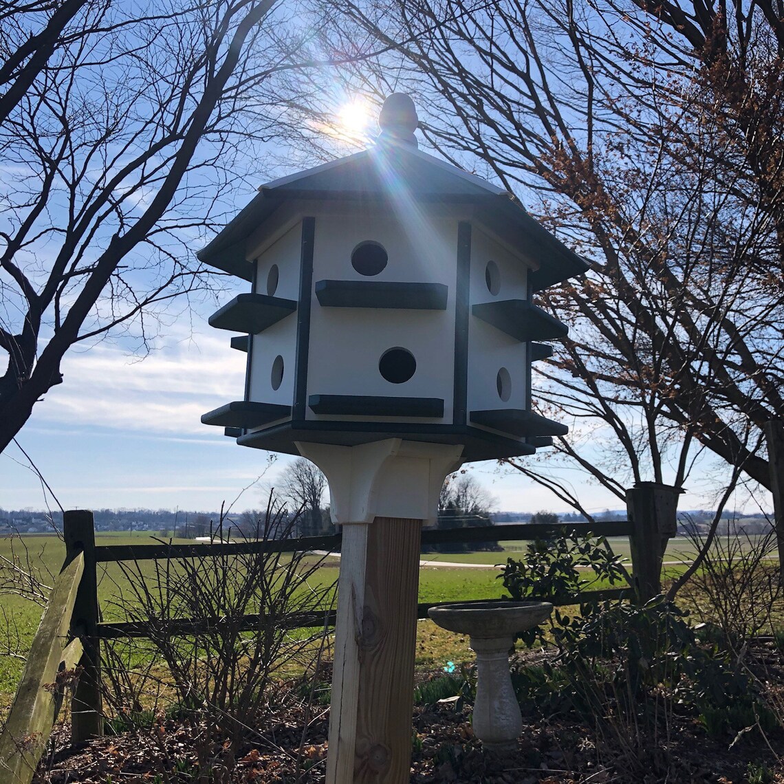Extra Large Bird House Martin House with Twelve Holes and Etsy