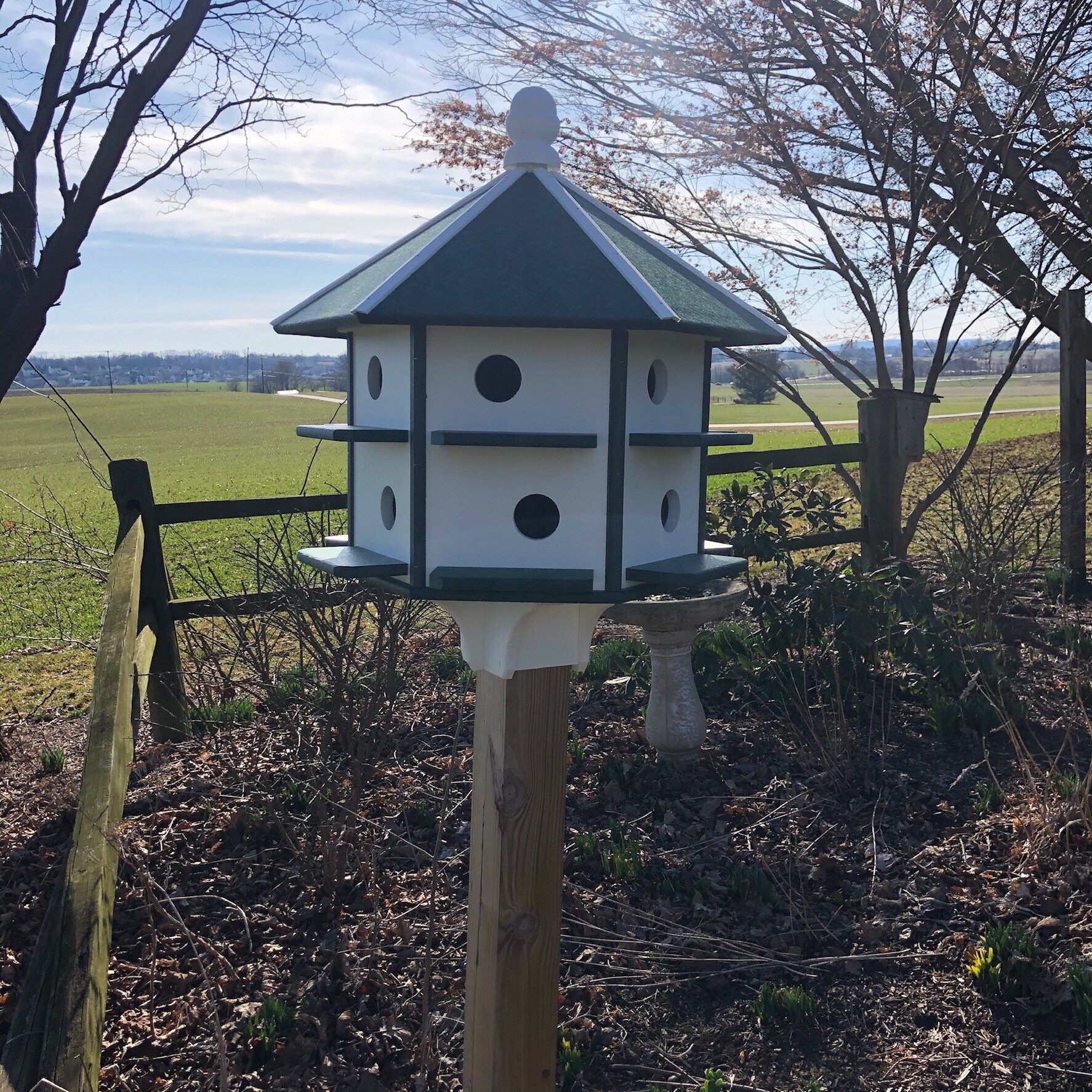 Extra Large Bird House Martin House with Twelve Holes and | Etsy