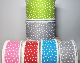 Polka Dot Webband von Farrisilk