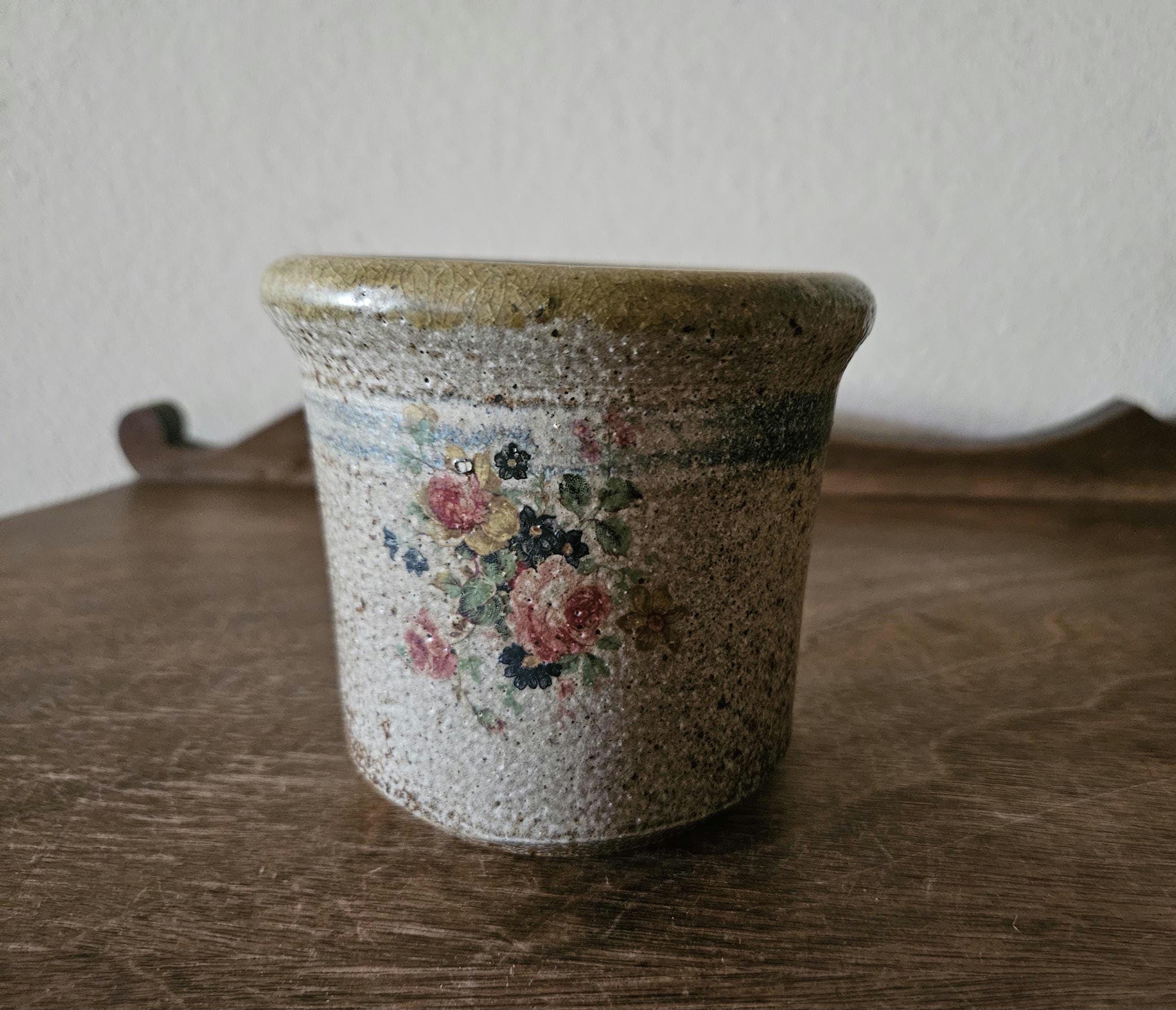 Vintage Pottery Monroe Salt Works - Etsy