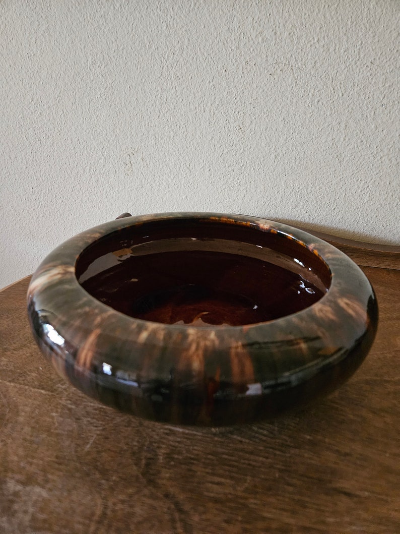 Mccoy Brush Onyx Vase Planter Etsy