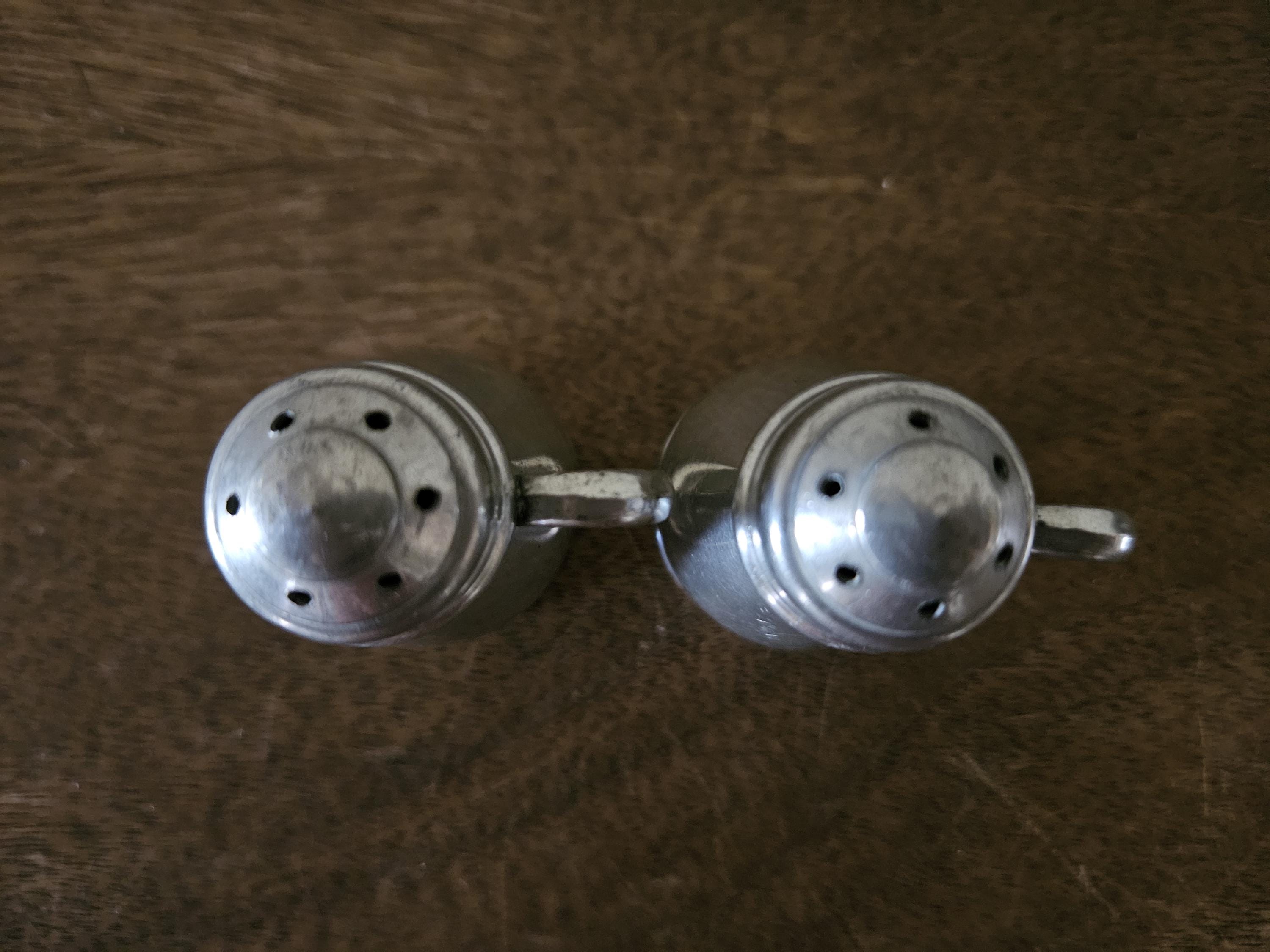 Vintage Quaker Genuine Pewter Salt and Pepper Shaker Set 204 - Etsy