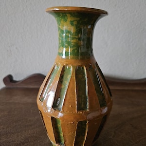 Rustic Pottery Vase, Made in Italy