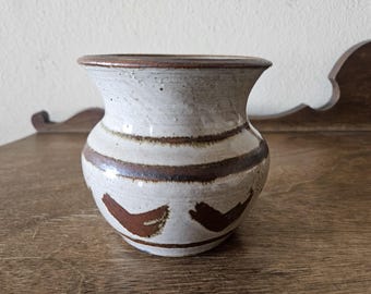 Vintage Studio Pottery Stoneware Vase