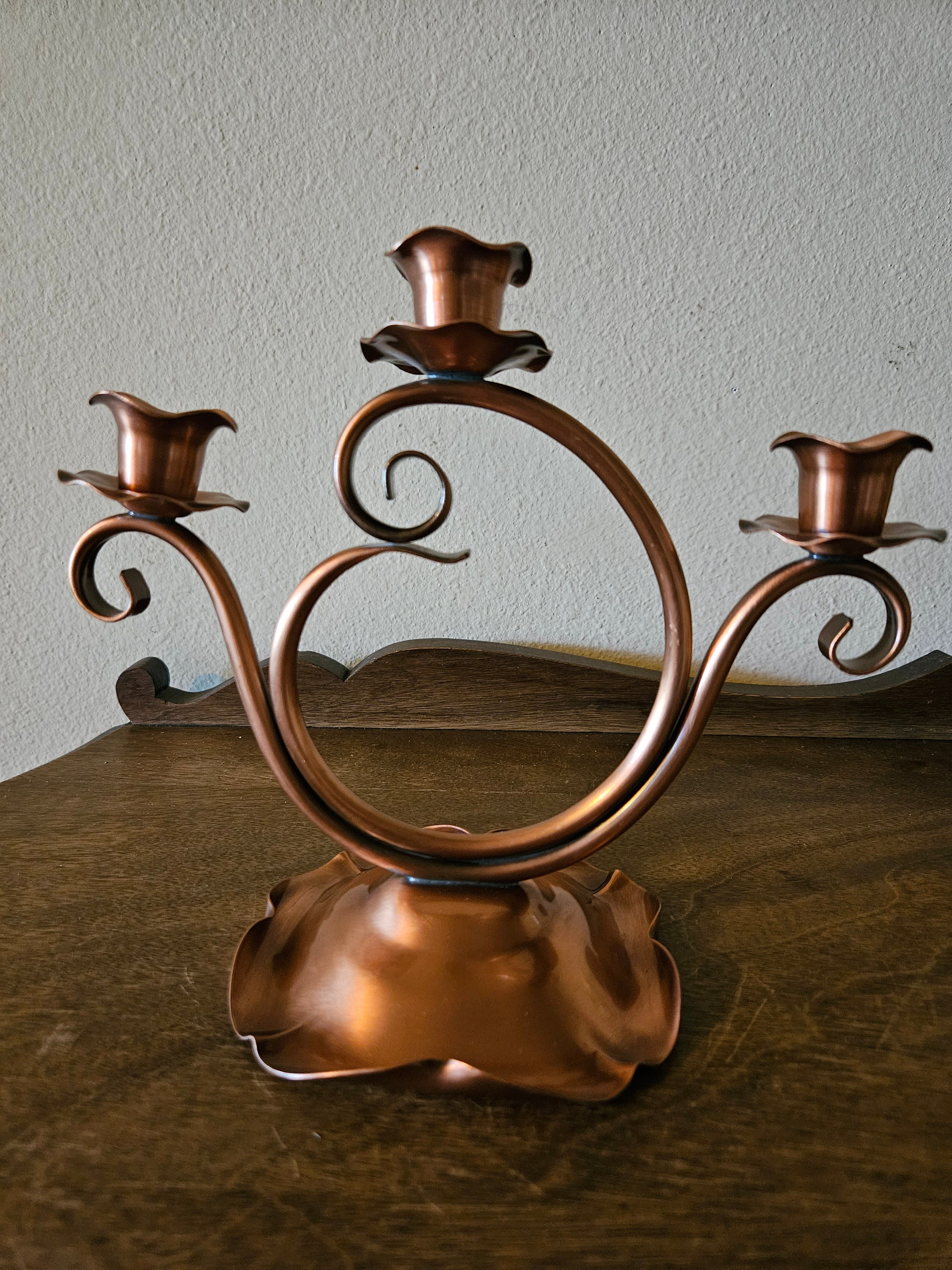 GregorianCopper CandleHolder ServingTray