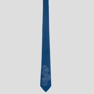 Time And Relative Dimension In Space Gallifreyan Neck Tie image 2