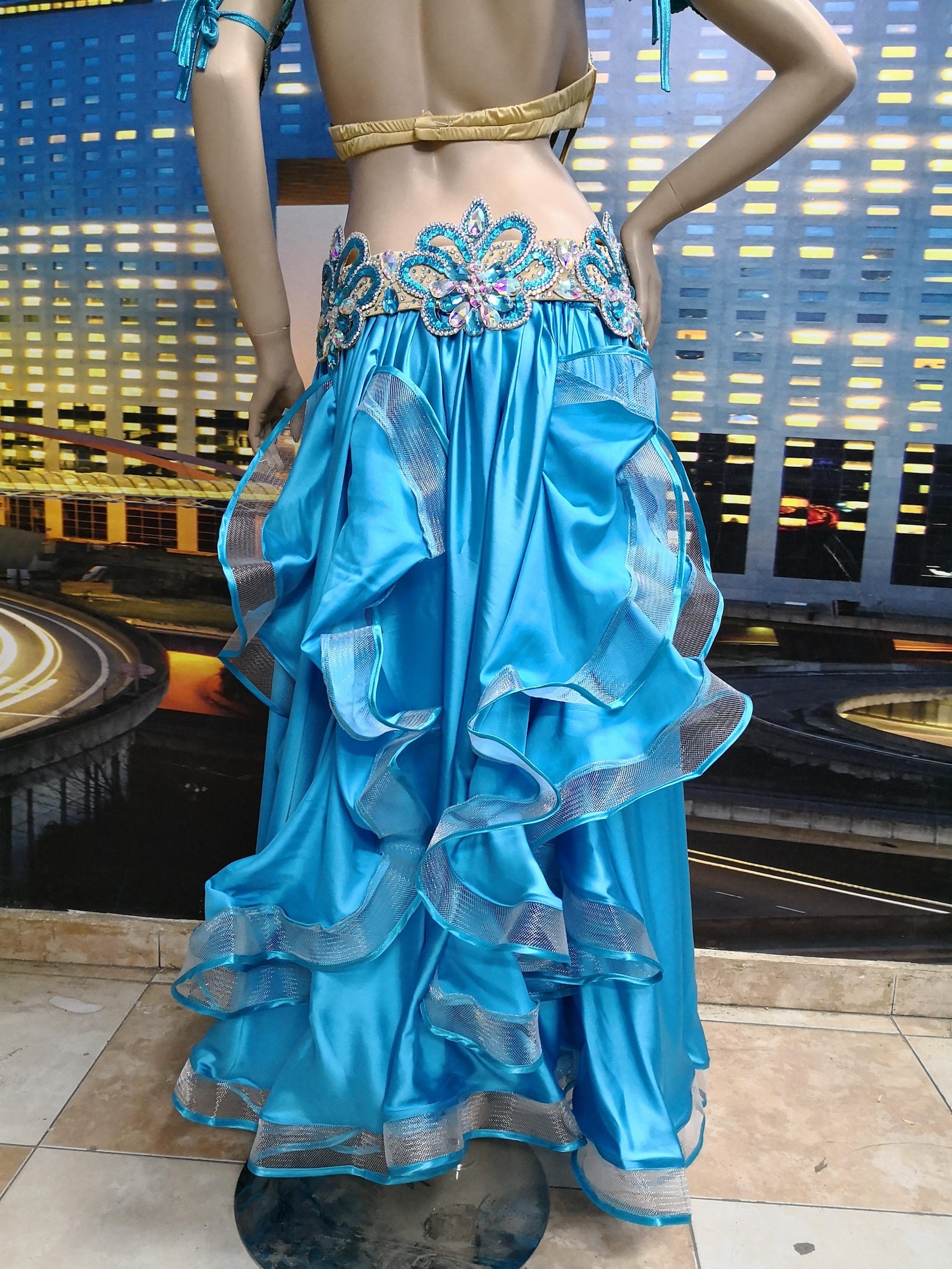 Handcrafted Egyptian Professional Belly Dance Costume Authentic — free download