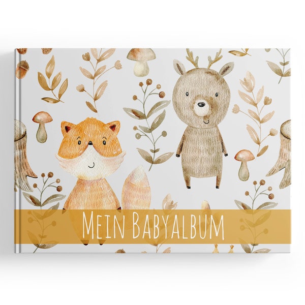 Babyalbum 1. Jahr / Erinnerungsalbum / Fotoalbum / Mein erstes Jahr