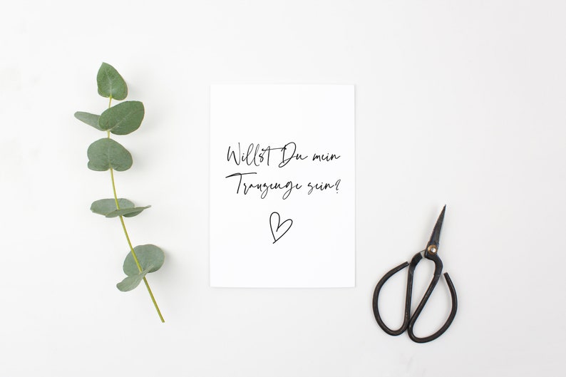 Postkarte Trauzeuge / Willst Du mein Trauzeuge sein / Etsy