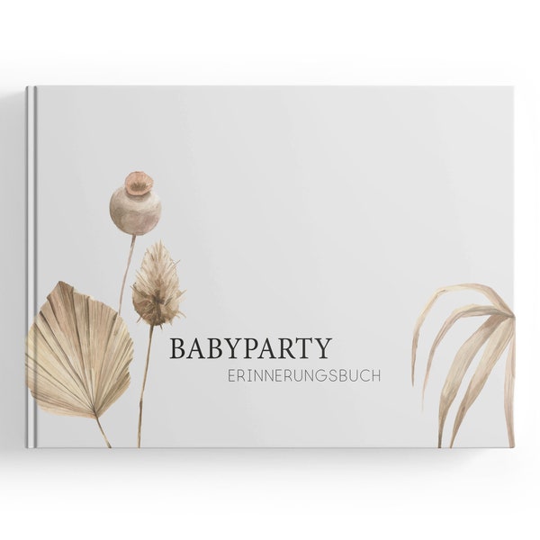 Freundebuch Babyparty / Babyshower / Babyshower / Babyshower Guestbook / Mommy to be / Guestbook for the Babyshower