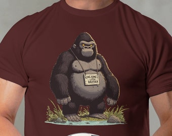 King Kong's Little Brother Gorilla Graphic Tee - Unisex Cotton Shirt