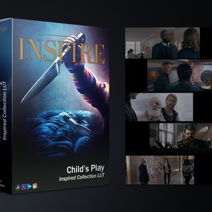Inspiré du jeu d'enfant LUT Film Look cinématographique ProRes C-Log V-Log S-Log REDLOG BMDfilm FilmBMD Resolve Premiere