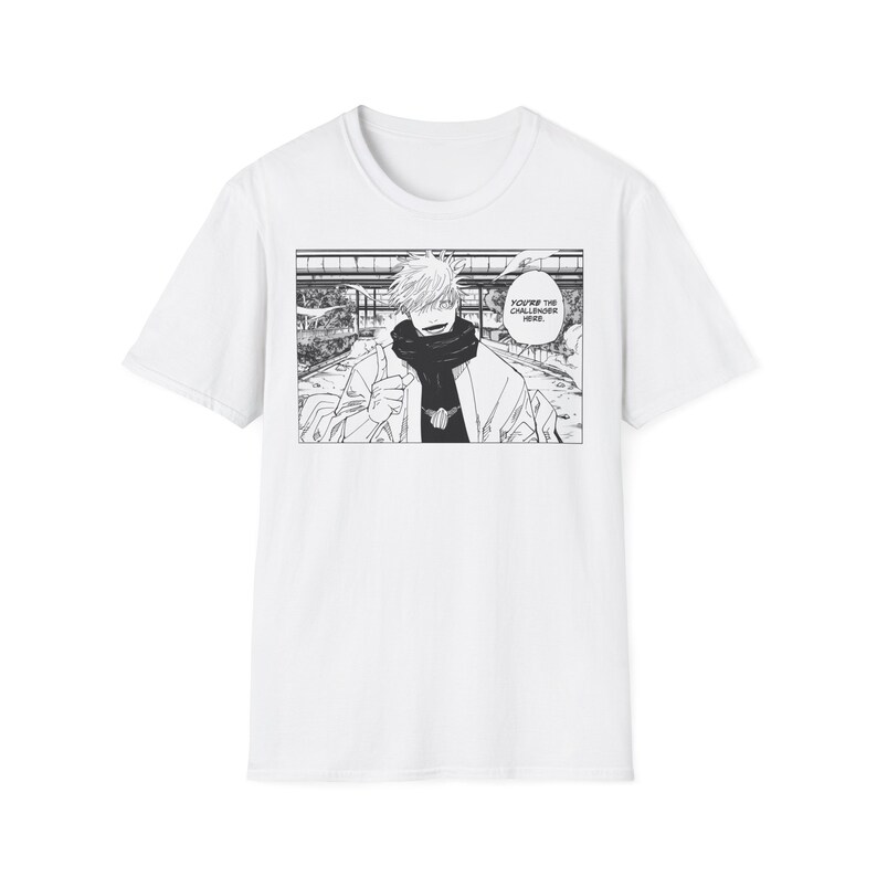 Gojo Satoru Manga Panel T-Shirt: Jujutsu Kaisen Anime Gift image 5