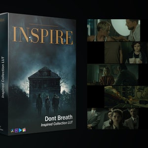 Dont Breath Inspired Preset LUT Film Look Cinematic ProRes C-Log V-Log S-Log REDLOG BMDFilm FilmBMD Resolve Premiere