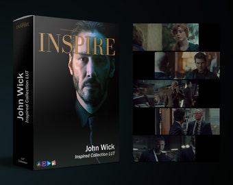 LUTs inspirées de John Wick : look cinématographique (téléchargement numérique)