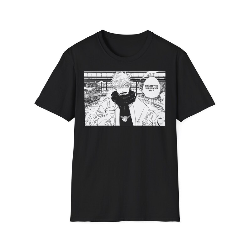 Gojo Satoru Manga Panel T-Shirt: Jujutsu Kaisen Anime Gift image 10