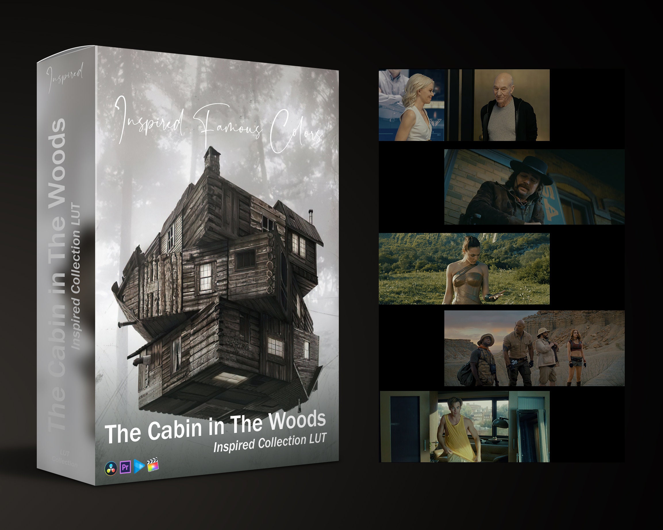 The Cabin in the Woods Inspired Preset LUT Film Cinematic ProRes C-Log V-Log S-Log REDLOG BMDFilm FilmBMD HLG3 HLG2 Log Resolve Premiere