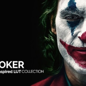 JOKER ispirato LUT Film Look Cinematic Color Grade Correzione Hollywood Resolve Premiere Vegas