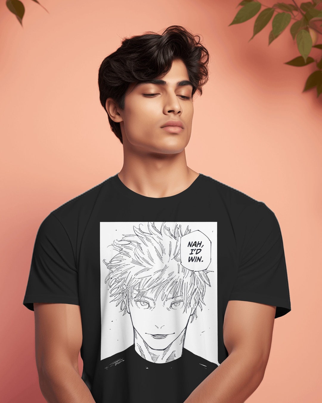 Jujutsu Kaisen Gojo Nah, I'd Win T-shirt Unisex Softstyle Gift Anime ...