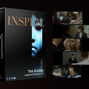 The Grudge Inspired Preset LUT Film Look Cinematic ProRes C-Log V-Log S-Log REDLOG BMDFilm FilmBMD Resolve Premiere