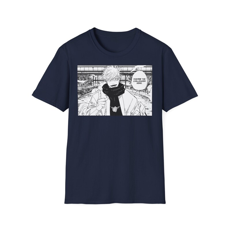Gojo Satoru Manga Panel T-Shirt: Jujutsu Kaisen Anime Gift image 8
