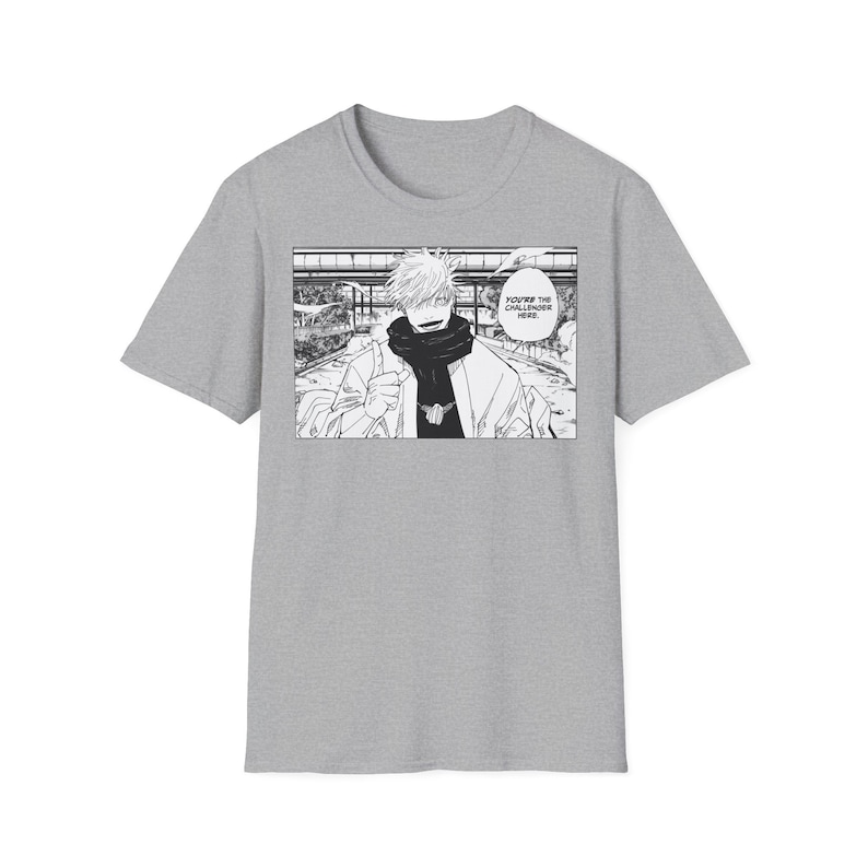 Gojo Satoru Manga Panel T-Shirt: Jujutsu Kaisen Anime Gift image 9