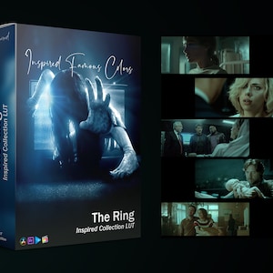 The Ring Inspired Preset LUT Film Cinematic ProRes C-Log V-Log S-Log REDLOG BMDfilm FilmBMD HLG3 HLG2 Log Resolve Premiere
