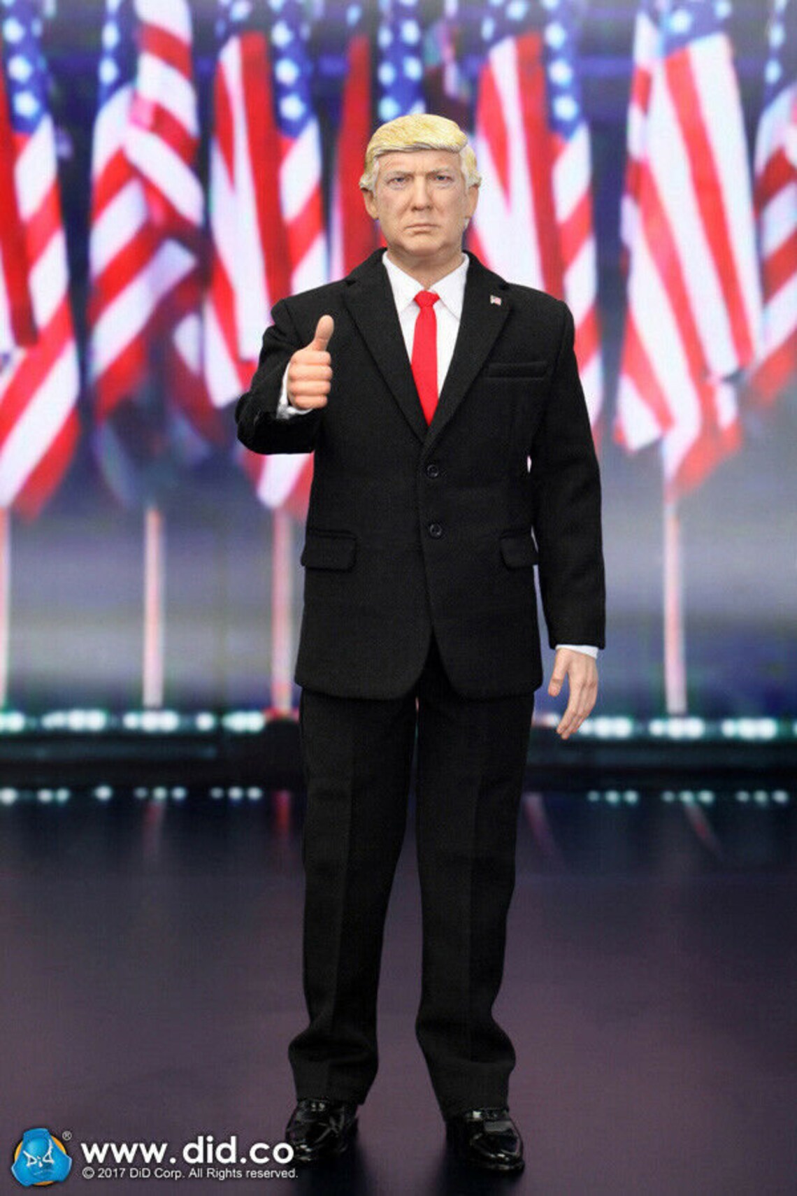 Donald Trump 45th President 1/6 action figure of DID now | Etsy